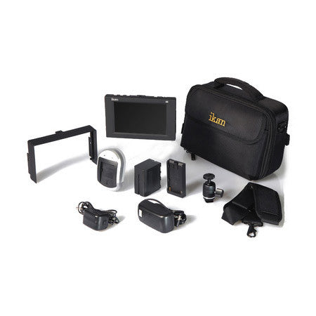 ikan D5-DK-S D5 Field Monitor Deluxe Kit for Sony L Series Battery