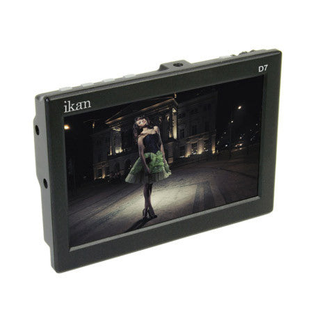 ikan D7-P 7 Inch 3G-SDI LCD Monitor with Panasonic D54 Battery Plate