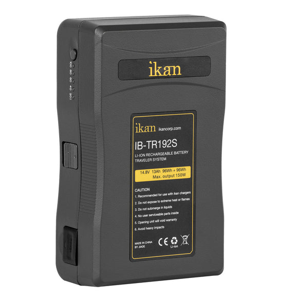 Ikan IB-TR192S 13Ah/192Wh (96Wh x 2) V-Mount Pro Battery