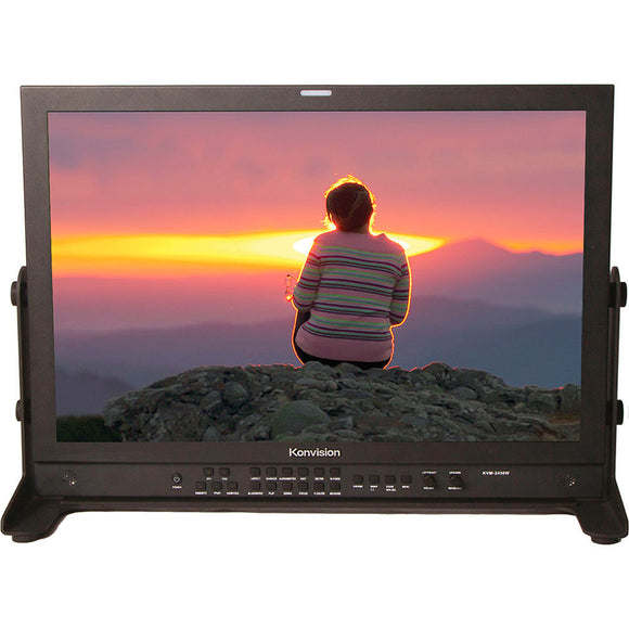 ikan KVM-2450W 24 Inch 3G HD-SDI 10-Bit Studio Monitor