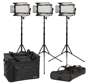 Ikan MW8-3PT-KIT Kit with 3x Mylo Daylight Half x 1 Portable Field LED Lights