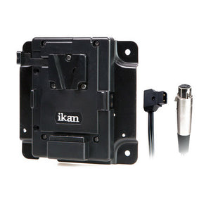 iKan PBK-S-X Pro Battery Adapter Kit for V-Mount w/ XLR P-Tap