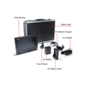 ikan VX9E-P-DK 8.9 Inch HD-SDI LCD Monitor Deluxe Kit for Panasonic