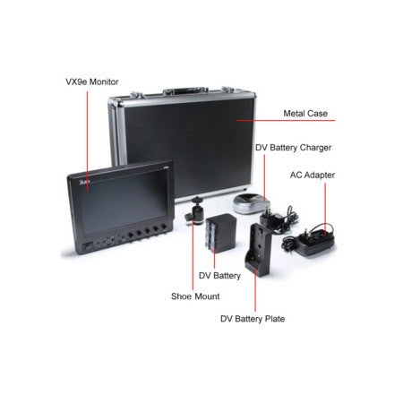 ikan VX9E-S-DK 8.9 Inch HD-SDI LCD Monitor Deluxe Kit for Sony