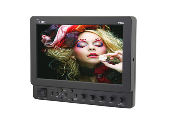 ikan VX9E-C 8.9 Inch HD-SDI LCD Monitor with Canon Battery Plate