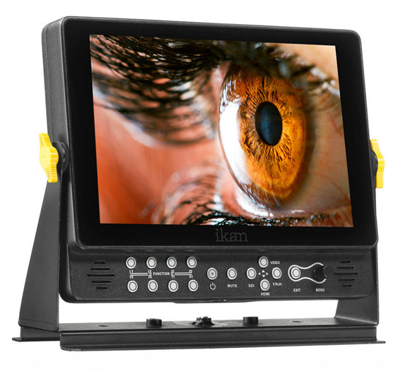 Ikan VX9W-S 9 Inch HDMI/3G-SDI 1920 x 1200 On-Camera Field Monitor with Scopes