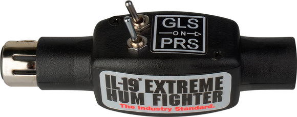 Sescom IL-19-PRS-GLS Inline Professional Audio Hum Eliminator