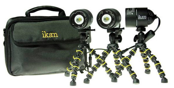 ikan iLED ONE-Table Kit - Three Point LED Lighting System