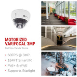 3MP WDR IR Dome Network Camera