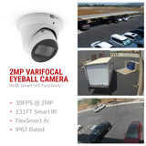 2MP Starlight Eyeball Network Camera