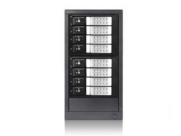 iStar DAGE840DESL-ES 8-bay eSATA Trayless Hotswap Enclosures