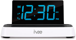 Ivee Flex Voice Activated Timer & Clock - White