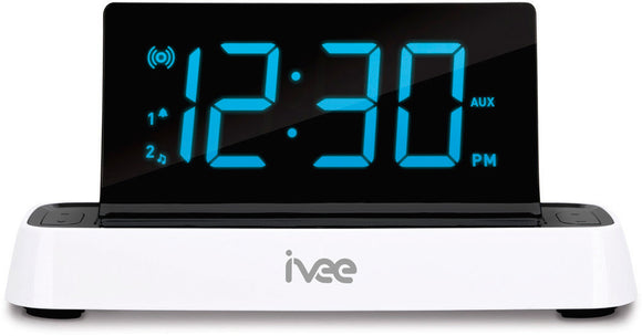 Ivee Flex Voice Activated Timer & Clock - White