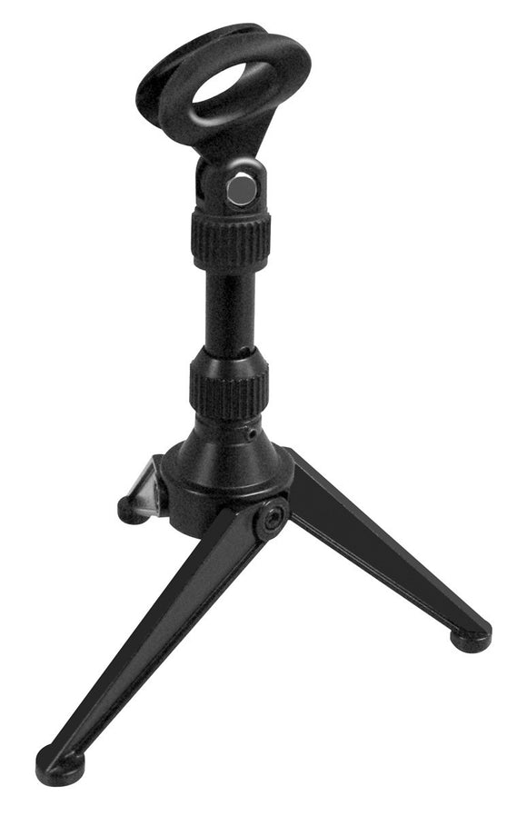 Jamstands JS-MMS1 Mini Tripod Table-Top Mic Stand/Mic Clip