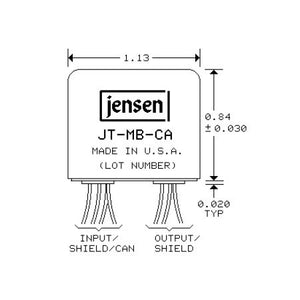 Jensen JT-MB-CA Microphone Input Transformer