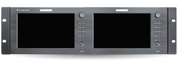 JVC DT-X71Hx2 7 Inch Dual LCD Monitor