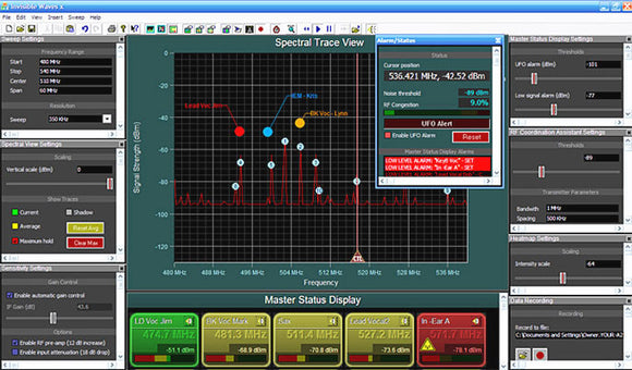 Kaltman Creations IWxAV Invisible Waves X PC-Based RF Spectrum Analyzer 3.5GHz