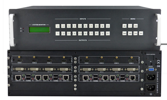 KanexPro HDMMX1616A Professional 16X16 Modular Matrix Switcher