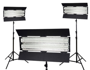 FloLight KIT-FL-110HMT3 3-Point Tungsten Lighting Kit