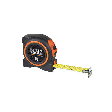 Klein Tools 93225 25 Ft. Magnetic Double Hook Tape Measure