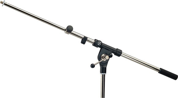 Nickel Telescoping  2-Piece 18in-30in Boom Arm Mic Extension