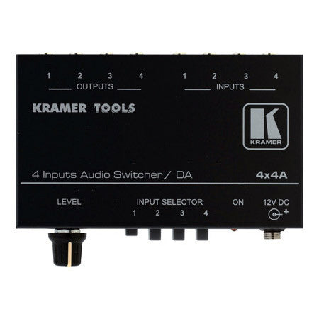 Kramer 4X4A 4x1 Switcher and 1x4 Distribution Amplifier