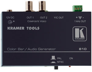 Kramer 810 Video Color Bar/Audio Generator