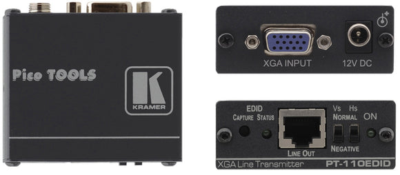 Kramer PT-110EDID Computer Graphics Video over Twisted Pair Transmitter with EDID