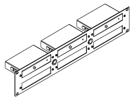 Kramer RK-6T 19-Inch Rack Adapter for TOOLS