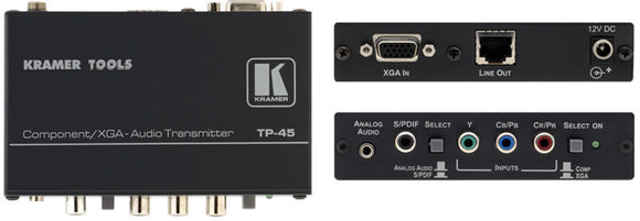 Kramer TP-45 VGA and YUV Plus Audio TP Transmitter