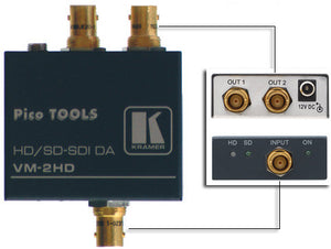 Kramer PicoTOOLS - VM-2HD - 1:2 SDI and HD-SDI (HDTV) Video DA