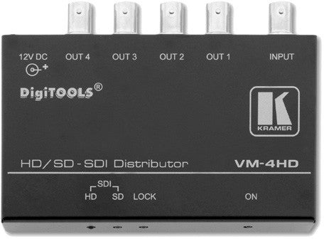 Kramer VM-4HD 1x4 HD-SDI and SDI Video Distribution Amplifier