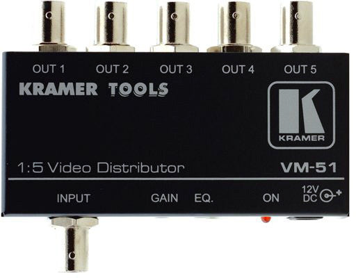 Kramer VM-51 1:5 Video Distribution Amplifier