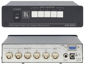 Kramer VS-55V 5x1 Composite Video Switcher