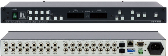 Kramer VS-44HC 4x4 Component and Digital Audio Matrix Switcher