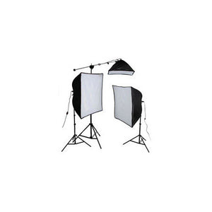 Smith Victor KSB-1250 Economy Softbox Three Light Kit