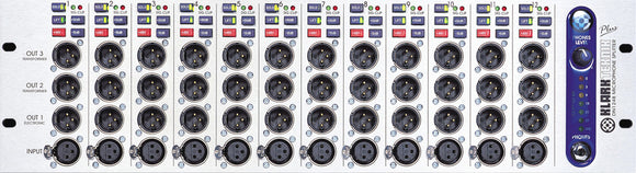 Klark Teknik DN1248PLUS-FM Microphone Splitter with Dual Power Supply & Transformer Balancing