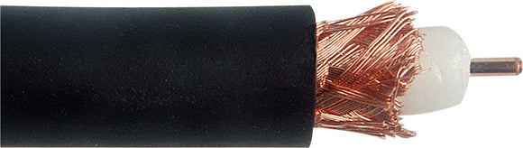 Canare L-5CFW 18 AWG 75 Ohm Digital Video Flexible Coaxial Cable (984FT) Black