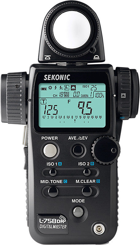 Sekonic L-758DR Digital Master Light Meter