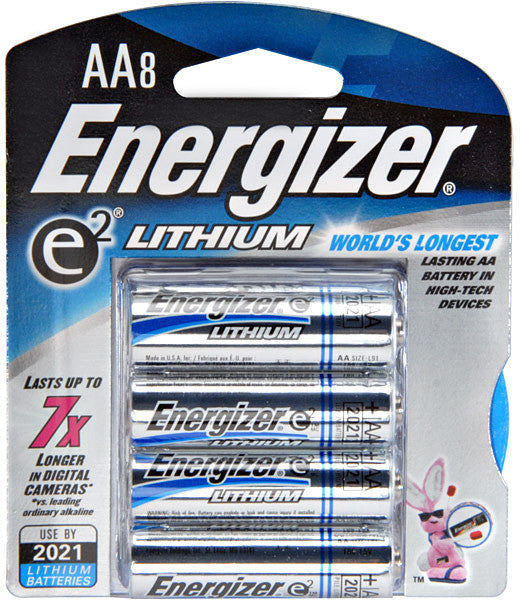 Energizer AA Lithium Battery 8-Pack