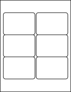 Betacam SP Face Laser Labels 100 Sheet Pack