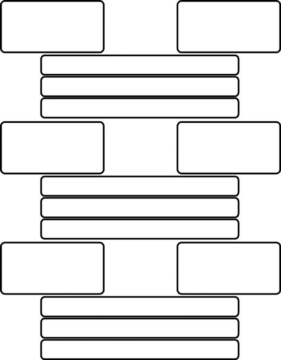 DVC Pro Labels for Large Cassettes 100 Sheet Pack