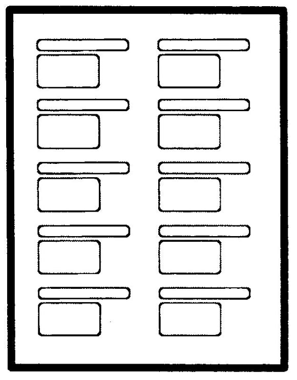 Dvc Label Layout Buy DVC Pro Labels for Medium Cassettes 100 Sheet Pack LAB-DVCM23