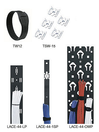 Vertical Lacer Strip 1ft width 44 space Tapped for Tie Saddles