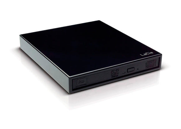 LaCie 301910 Portable Slim DVD+/-RW (USB) - Black