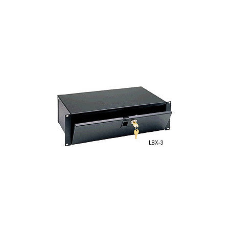 4 Space Rackmount Lock Box (7in)