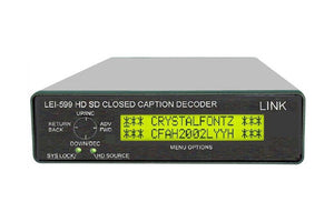 Link Electronics LEI-599 HD SD SDI CC Decoder