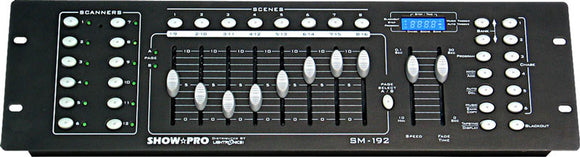 Lightronics SM-192 Show Pro 192 Chan 240 Scene Lighting Console