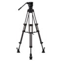 Libec LX7M Professional 2-Stage Aluminum Tripod System w/ Mid Level Spreader