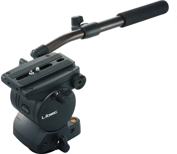 Libec RH35R Professional Fluid Head with Pan Handle